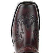 Bottes Biker ou Motard Hommes 2471 Indian Bordeaux et noir |Cowboy Boots Europe