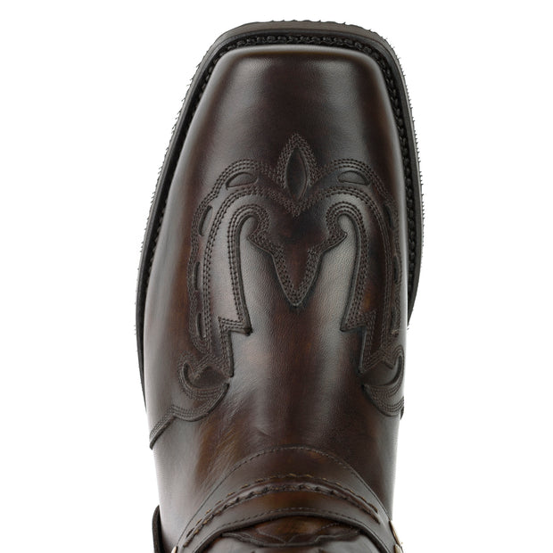 Bottes Biker ou Motard Hommes 2471 Indian Brown |Cowboy Boots Europe