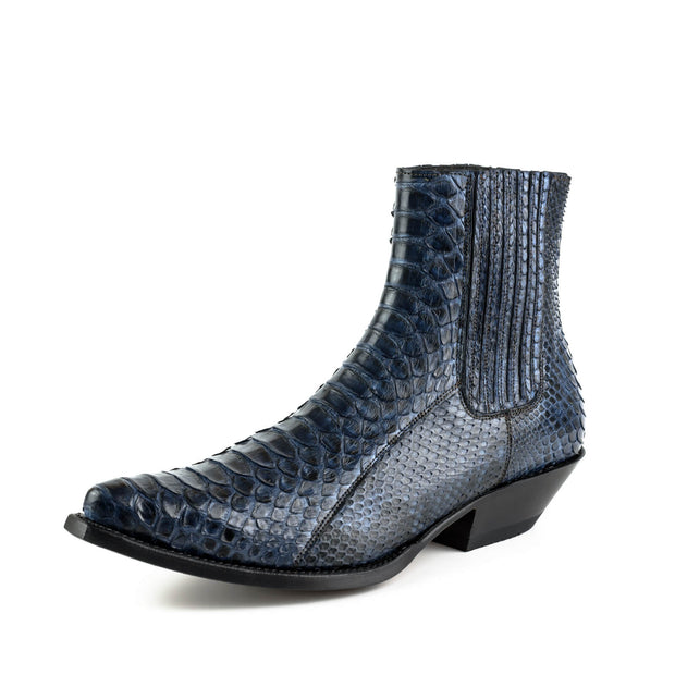 Exotic Ankle Boots 2575 Blue pour hommes