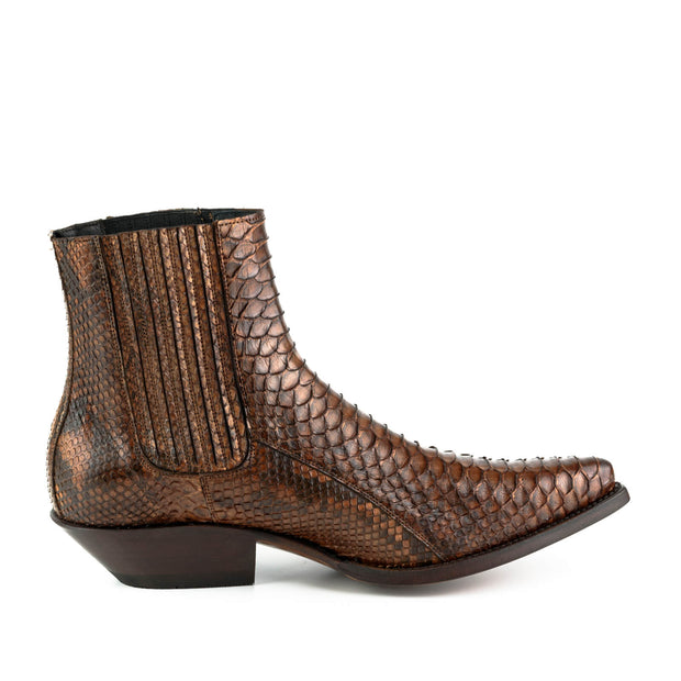 Exotic Ankle Boots 2575 Brown pour hommes