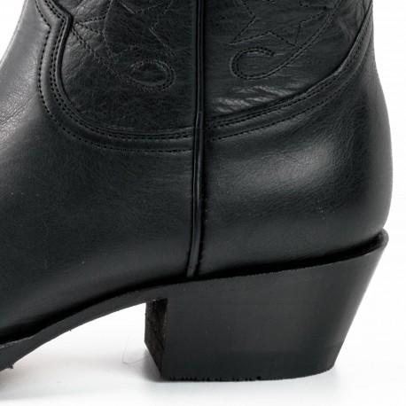 Bottes Cowboy Lady Modèle 2374 Noir |Cowboy Boots Europe