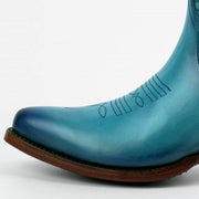 Bottes Cowboy Femme Modèle 2374 Turquoise Vintage |Cowboy Boots Europe