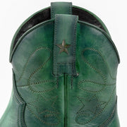 Bottes Cowboy Femme Modèle 2374 Vert Vintage |Cowboy Boots Europe