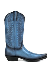 Bottes Cowboy Bleu vintage 1920s Modèle unisexe |Cowboy Boots Europe