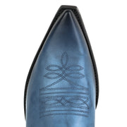 Bottes Cowboy Bleu vintage 1920s Modèle unisexe |Cowboy Boots Europe