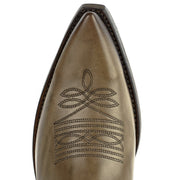 Bottes Cowboy Modèle unisexe 1920 Taupe Vintage |Cowboy Boots Europe