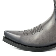 Bottes Cowboy Gris Vintage 1920s Modèle unisexe |Cowboy Boots Europe