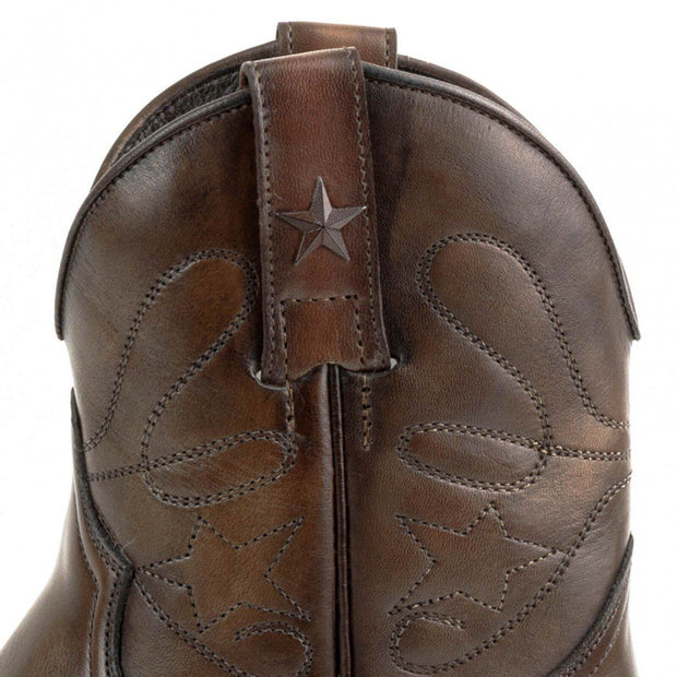 Bottes Cowboy Modèle 2374 Vintage Marron Dame |Cowboy Boots Europe