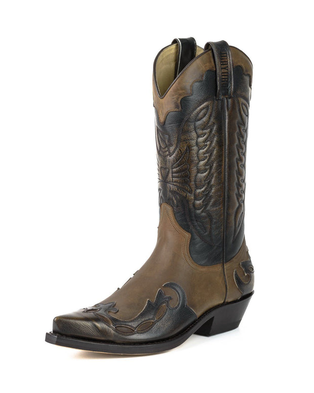 Bottes Cowboy Bottes unisexes Modèle 1927-C Milanelo Verin/Crazy Old | Cowboy Boots Europe