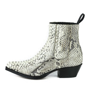Bottes Femme Modèle Marie 2496 Píton Blanc |Cowboy Boots Europe