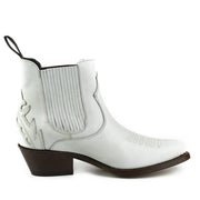 Bottes Mode Femme Modèle Marilyn 2487 Blanc |Cowboy Boots Europe