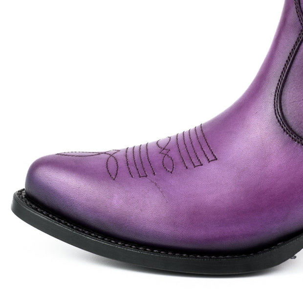 Bottes à la mode pour femmes Modèle Marilyn 2487 Violet Violet |Cowboy Boots Europe