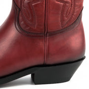 Bottes Cowboy Bottes unisexes Modèle 1920 Rouge 15-18 Vintage |Cowboy Boots Europe