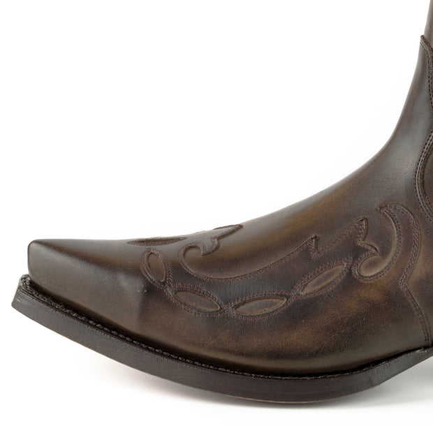 Bottes urbaines ou de mode pour hommes 1931 Vintage Brown |Cowboy Boots Europe
